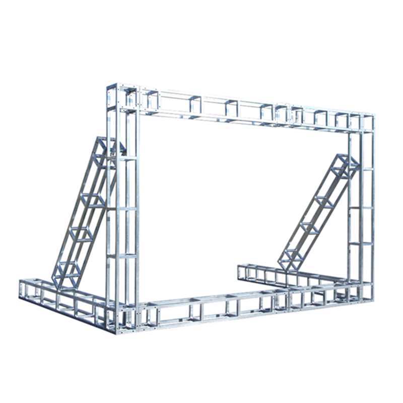 20cm Square Tube Truss Wholesale Advertising Background Bracket Steel Shelf Galvanized Wedding Flight Quilted Line Stand