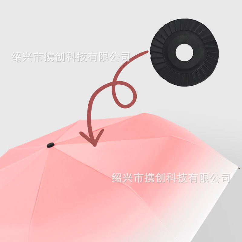 Black Hat Flower Pad Umbrella Head Umbrella Hat Top Label Imitation Silicone Fungus Flower Umbrella Accessories Home Daily Folding Umbrella