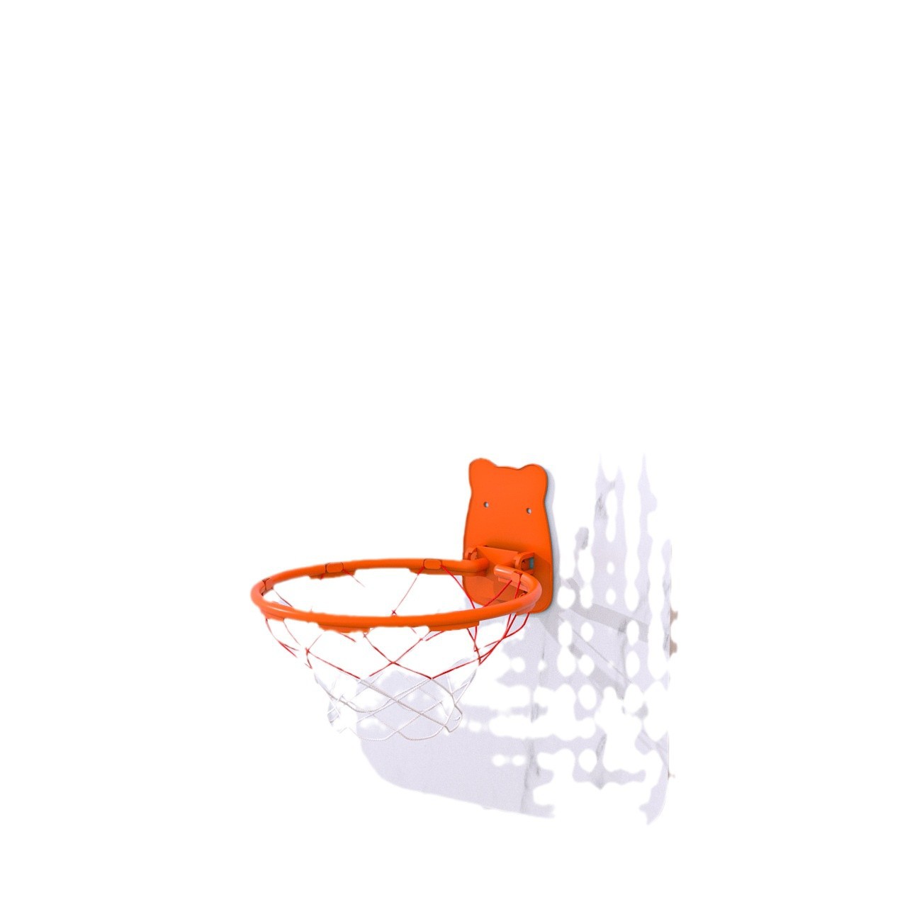 [Home Basketball Hoop] No-Drill Hard Plastic Basketball Stand, Foldable and Portable for Home Use