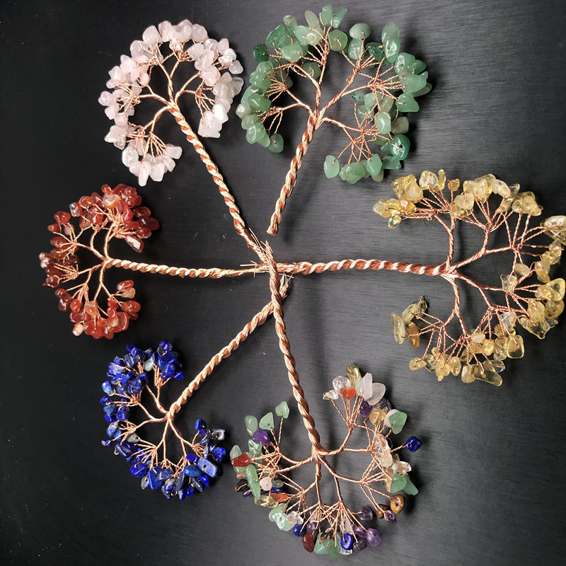 Кросс-браунер, кристалл удачи, украшения, дерево удачи, медная проволока, полуфабрикат, ручные материалы, аксессуары для дерева удачи