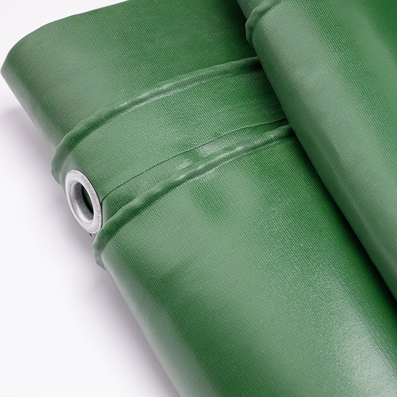Tarpaulin waterproof rainproof oil cloth thickened canvas car tarpaulin outdoor rain shed cloth truck tarpaulin green oil cloth