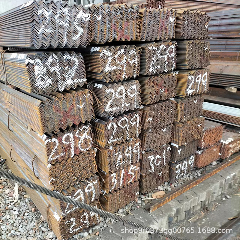 Q345B Angle Steel Manufacturer Carbon Steel Profiles for Ship Components in Stock Equal Edge Galvanized Angle Steel for Building Curtain Walls
