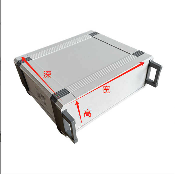 KBC Aluminum Profile Metal Instrument Chassis Power Industrial Controller Junction Box Desktop Equipment Shell 215*507*460