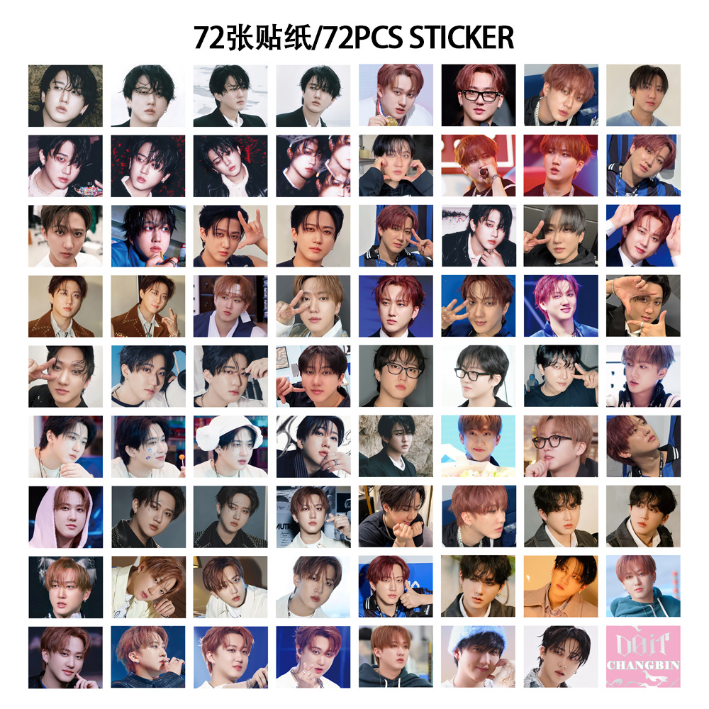 127 Straykids Do It Xoo Changbin Changbin Small Card Stickers in Stock