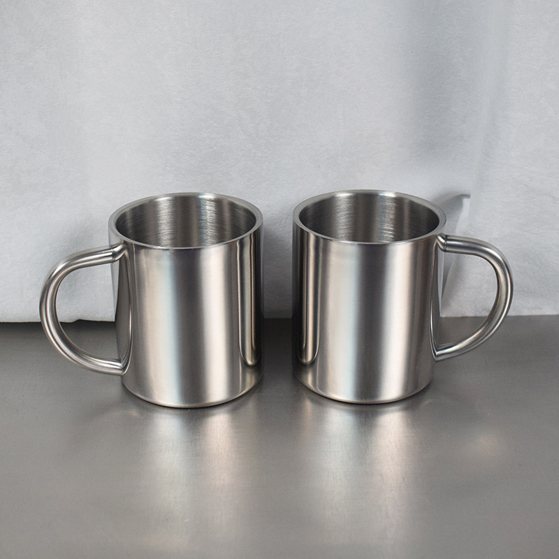 Чашка из нержавеющей стали для чая, двойная стенка, утолщенная, термоизолированная, для детей, детский сад, термос для кофе