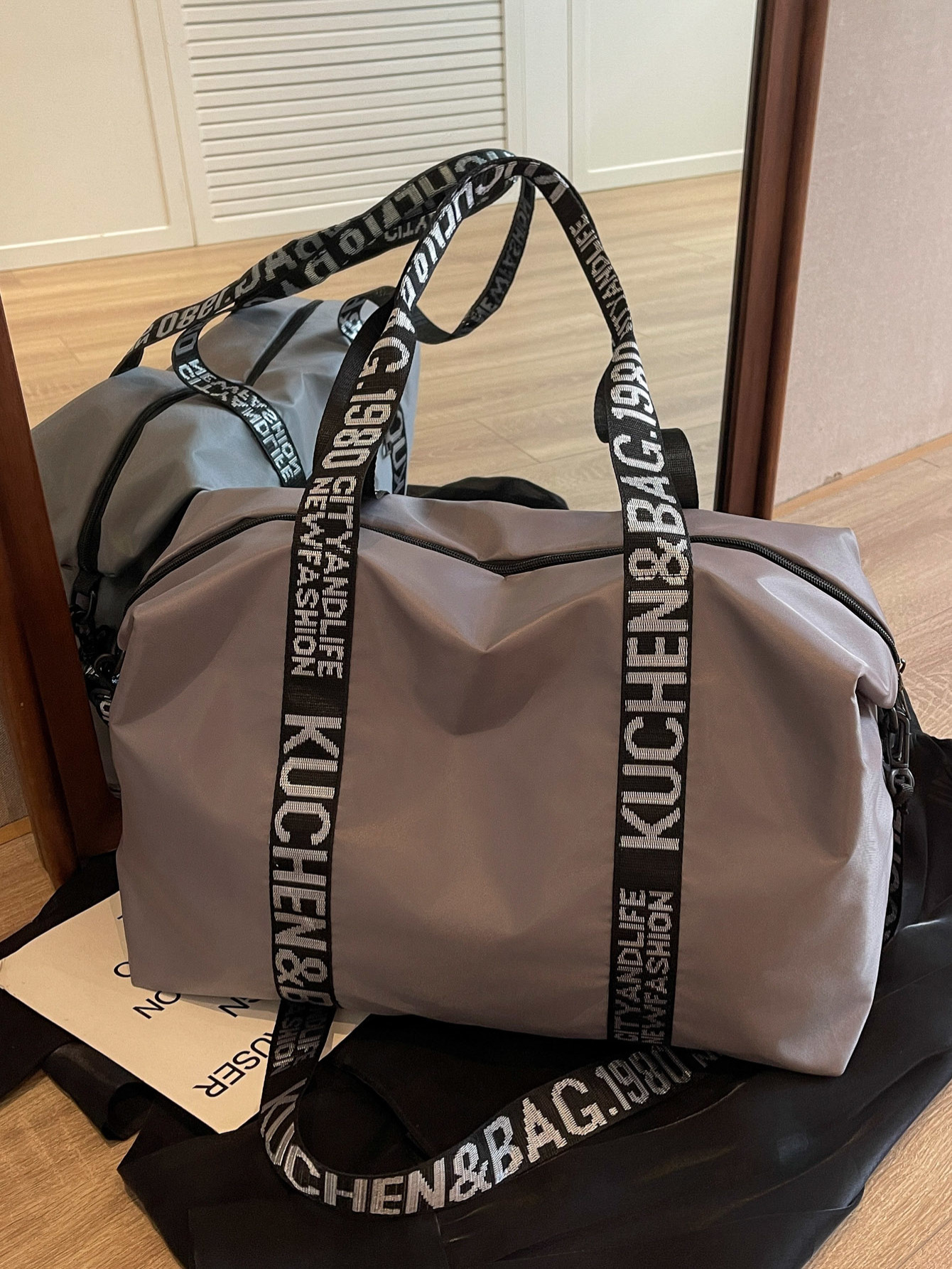 Cross-Border New Style Simple Casual Fashion Shoulder Bag for Women Korean Style Large Capacity Diagonal Mommy Dual-Use Travel Bag for Women