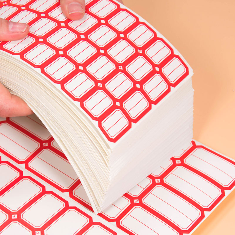 Self-adhesive Mouth Paper Self-adhesive Small Label Sticker Classification Price Handwritten Sticker Name Sticker Hand Account Wholesale