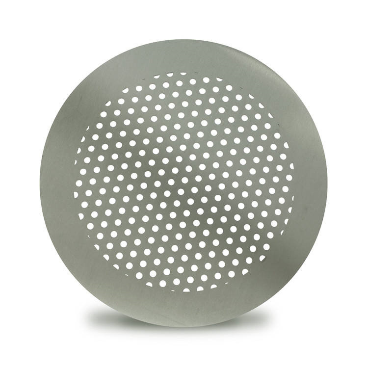 Processing of 316L Stainless Steel High Temperature Resistant Industrial Perforated Plate Broken Edge into Roll High Temperature Resistant Round Perforated Plate Factory