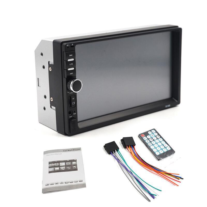 7inch Car Bluetooth Mp5 Player Bluetooth Hands-Free Reversing Image Card U Disk Supports Reversing Control 7018B