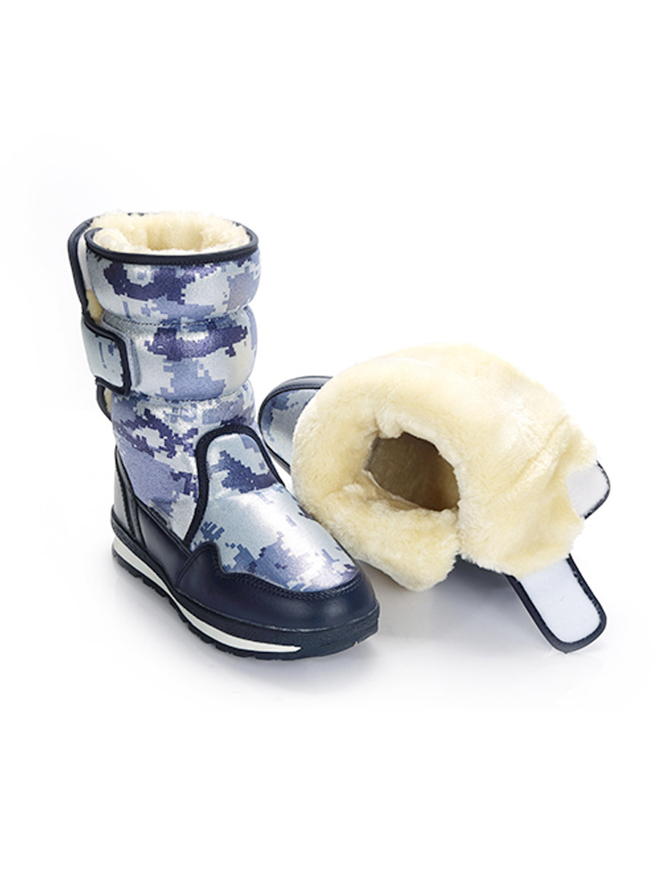 Phibee's New Phoebe Elephant Outdoor Snow Boots Non-Slip Warm Fleece-Lined Thickeneded Snow Shoes Thick Sole Dropshipping