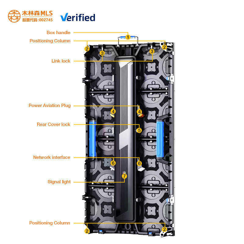LED display screen P3.91 outdoor hd stage performance led rental screen display