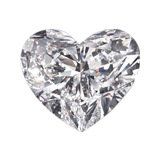 Moissanite bare stone heart-shaped DEF color VVS1 clarity Wuzhou manufacturers direct supply in stock wholesale