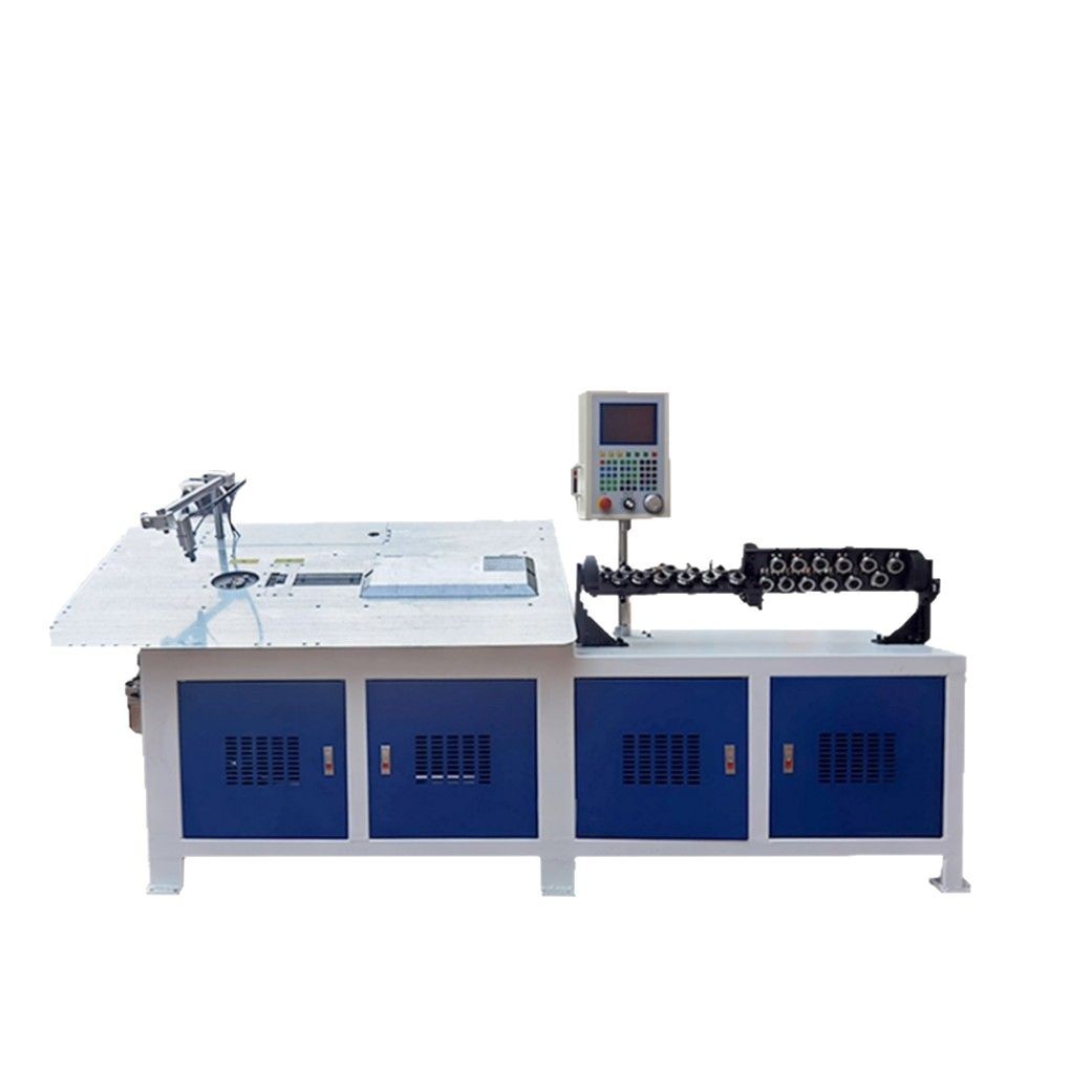 Fully Automatic 2D Plane Bending Machine Cold-Drawn Galvanized Wire Steel Wire Bending Machine Servo Metal Wire Forming Machine Factory