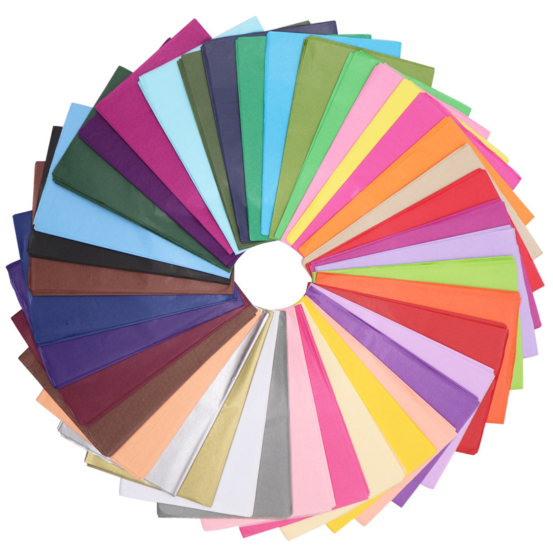 Цветная копировальная бумага, 60 цветов на выбор, бумага для упаковки, ручная работа, складная упаковка, салфеточная бумага