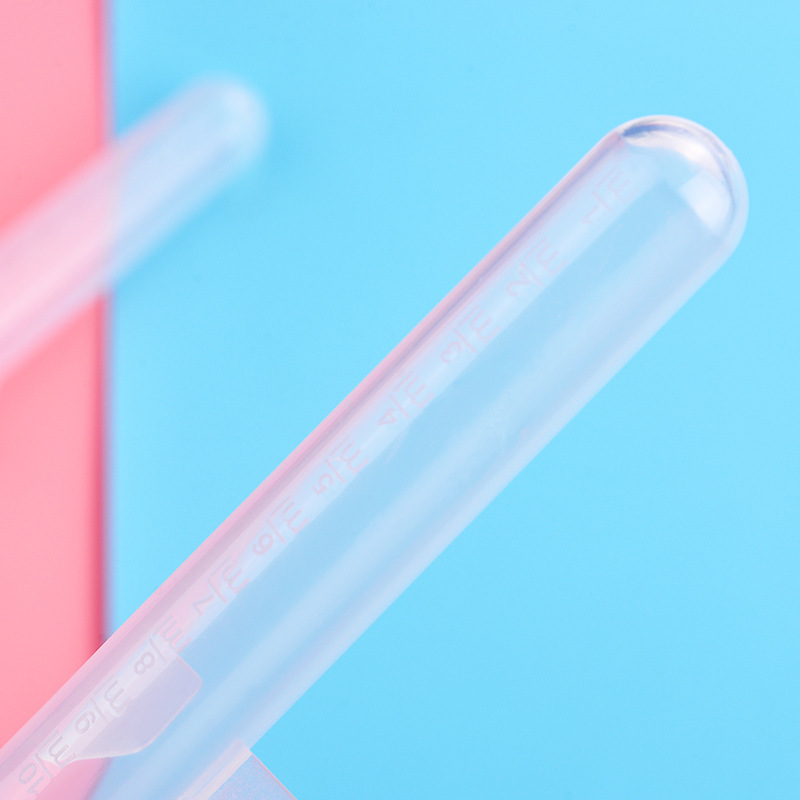 Factory Direct Sales Transparent Baby Medicine Feeding Spoon Baby Portable pp Feeding Spoon Infant Feeding Spoon Wholesale