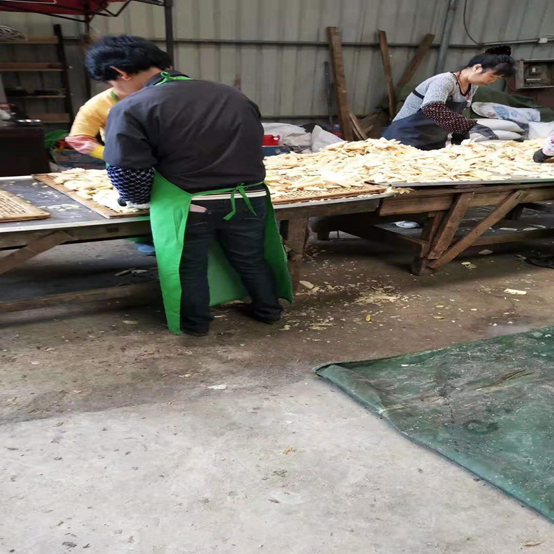 Dried Bamboo Shoot Tips, Fujian Moso Bamboo Shoot Farm Specialty, Non-Smoked Homemade Dry Goods Wholesale Sold in the Place of Origin 250G/Piece