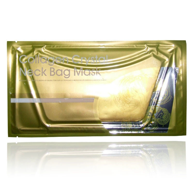 Cross-border exclusive for foreign trade English gold neck membrane moisturizing lifting crystal neck membrane firming collagen