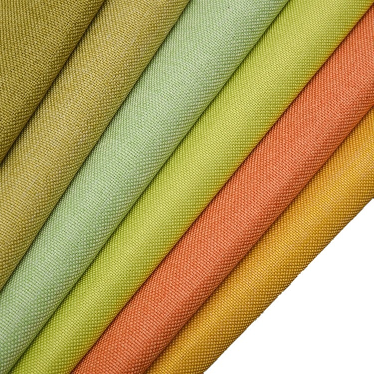 Factory Thickened Linen Plain Sofa Fabric Cotton Linen Old Coarse Canvas Fashion Fabric Sofa Fabric Wholesale