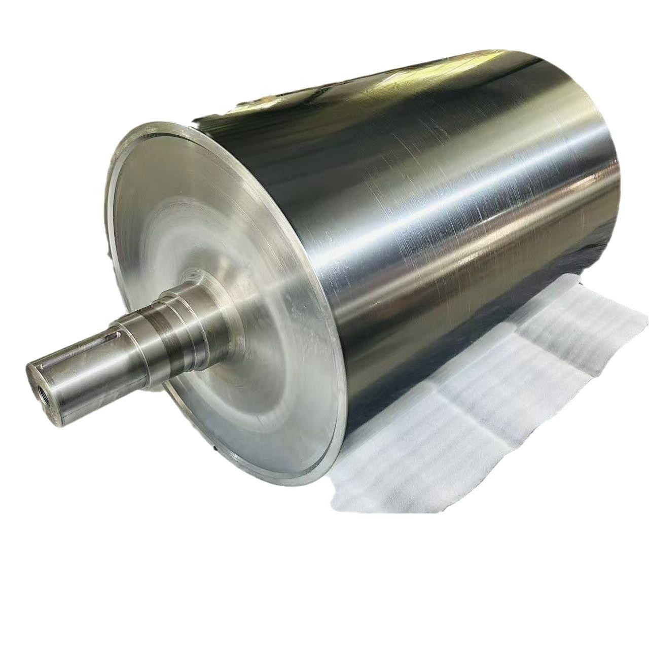 Super aviation roller multi-specification mirror chrome roller industrial anilox roller printing paper and other machinery and equipment