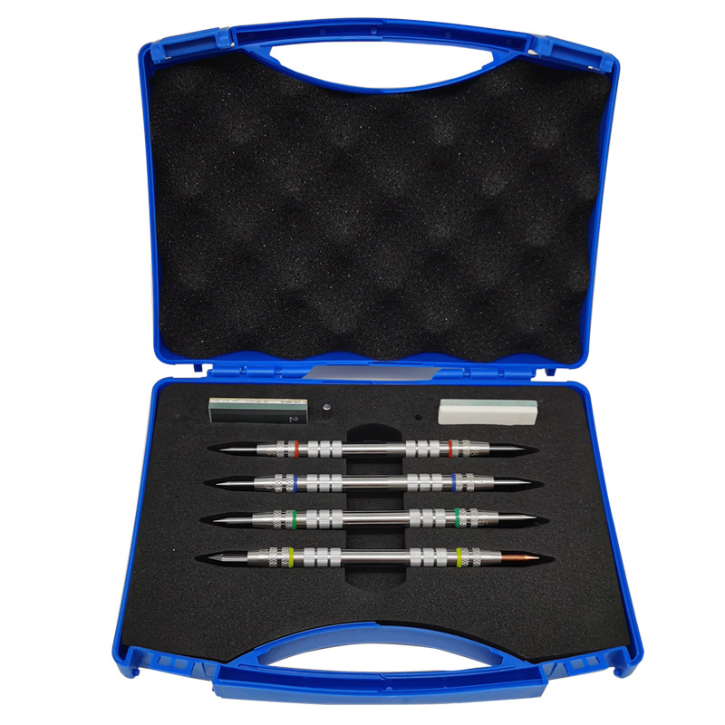 Yude Mohs Hardness Tester Pen Mohs Hardness Tester Set 2-9 Tile Stone Mineral Mohs Hardness Pen