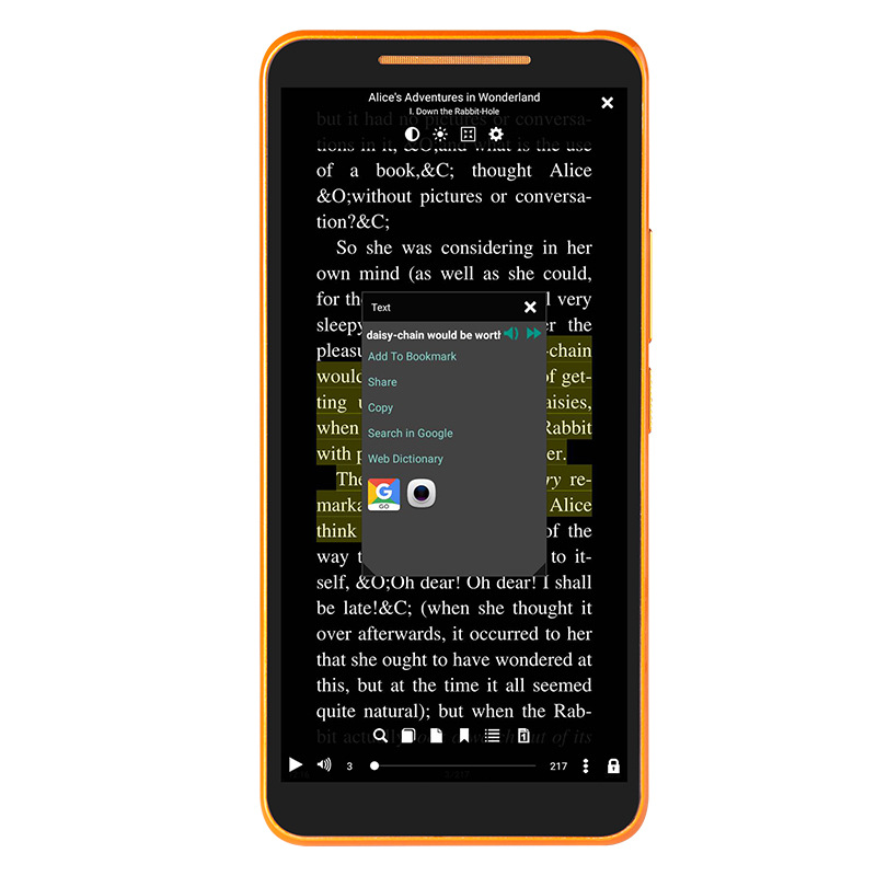 Cross-border 5.7 inch color screen e-book reader Ebook reader e-book learning gift Android development