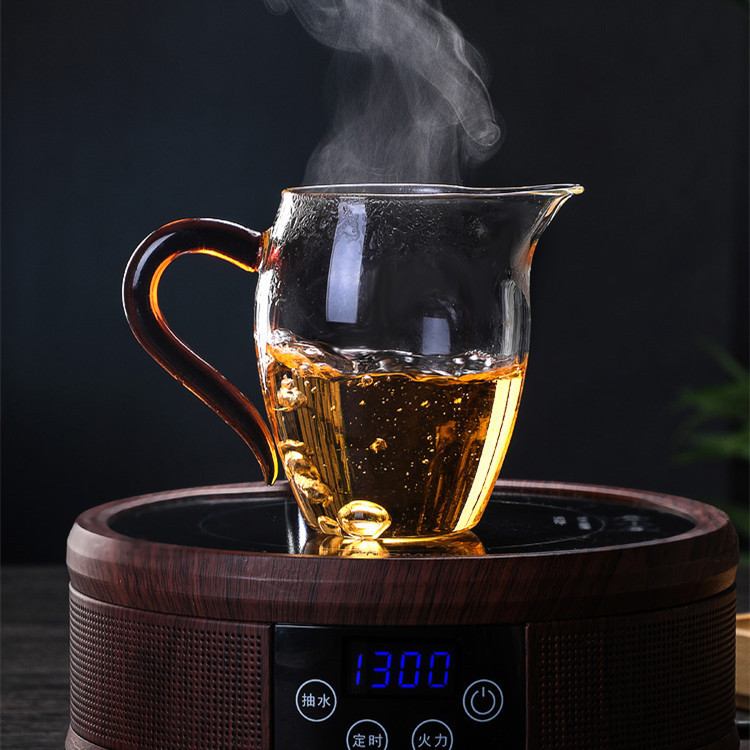 Household Glass Tea Sea Cup Colorfulful High Borosilicate Glass Fair Cup Large Kung Fu Tea Set Tea Divider