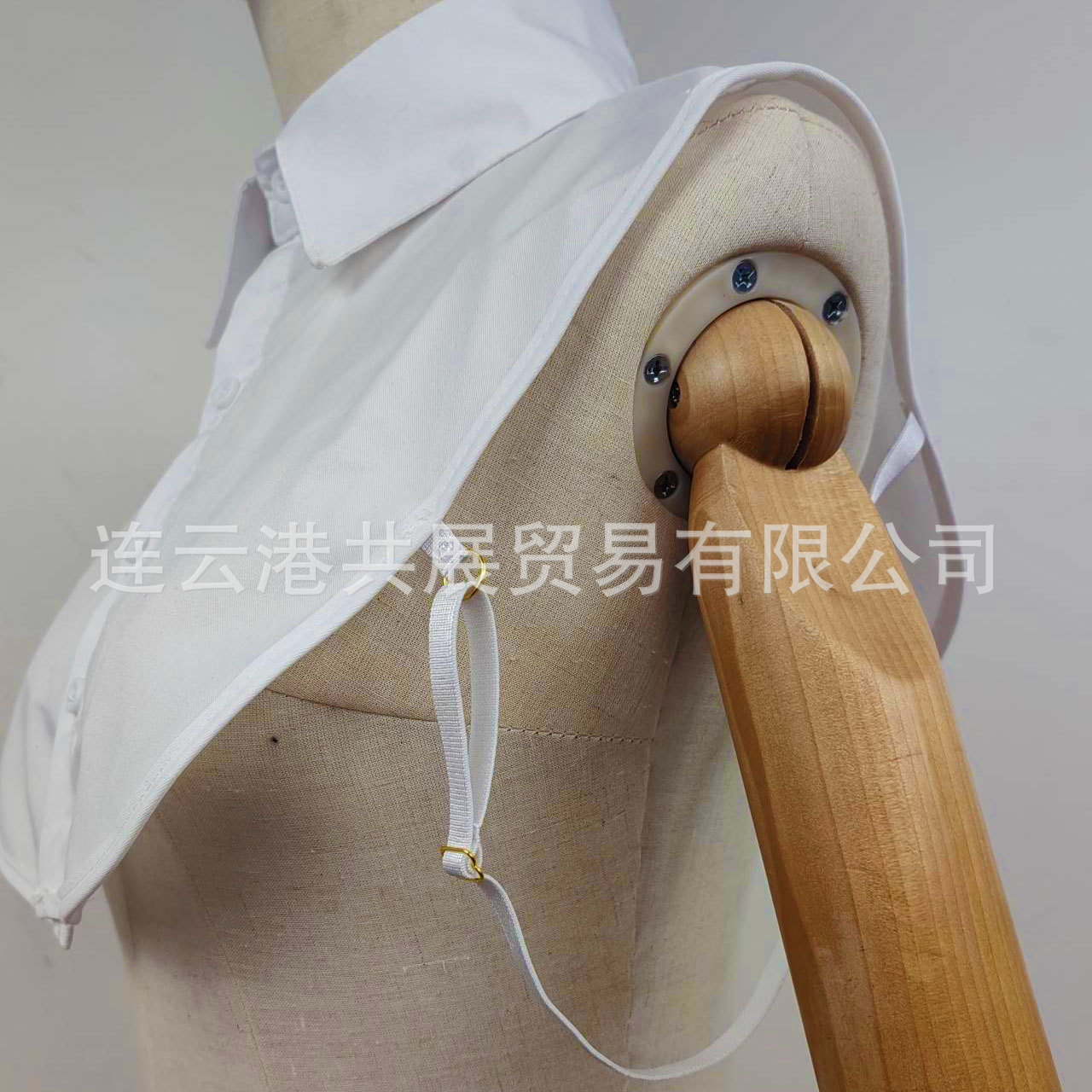 Fake Collar plus size Women and Men's Fake Collar Pure Cotton Dress Shirt Collar Black and White Square Collar All-match Casual Autumn and Winter Collar