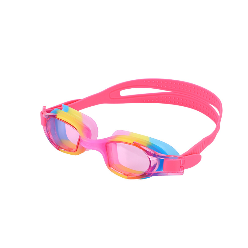 Swimming Goggles Wholesale Silicone Adjustable Swimming Glasses Transparent Waterproof Anti-fog Diving Glasses Swimming Goggles