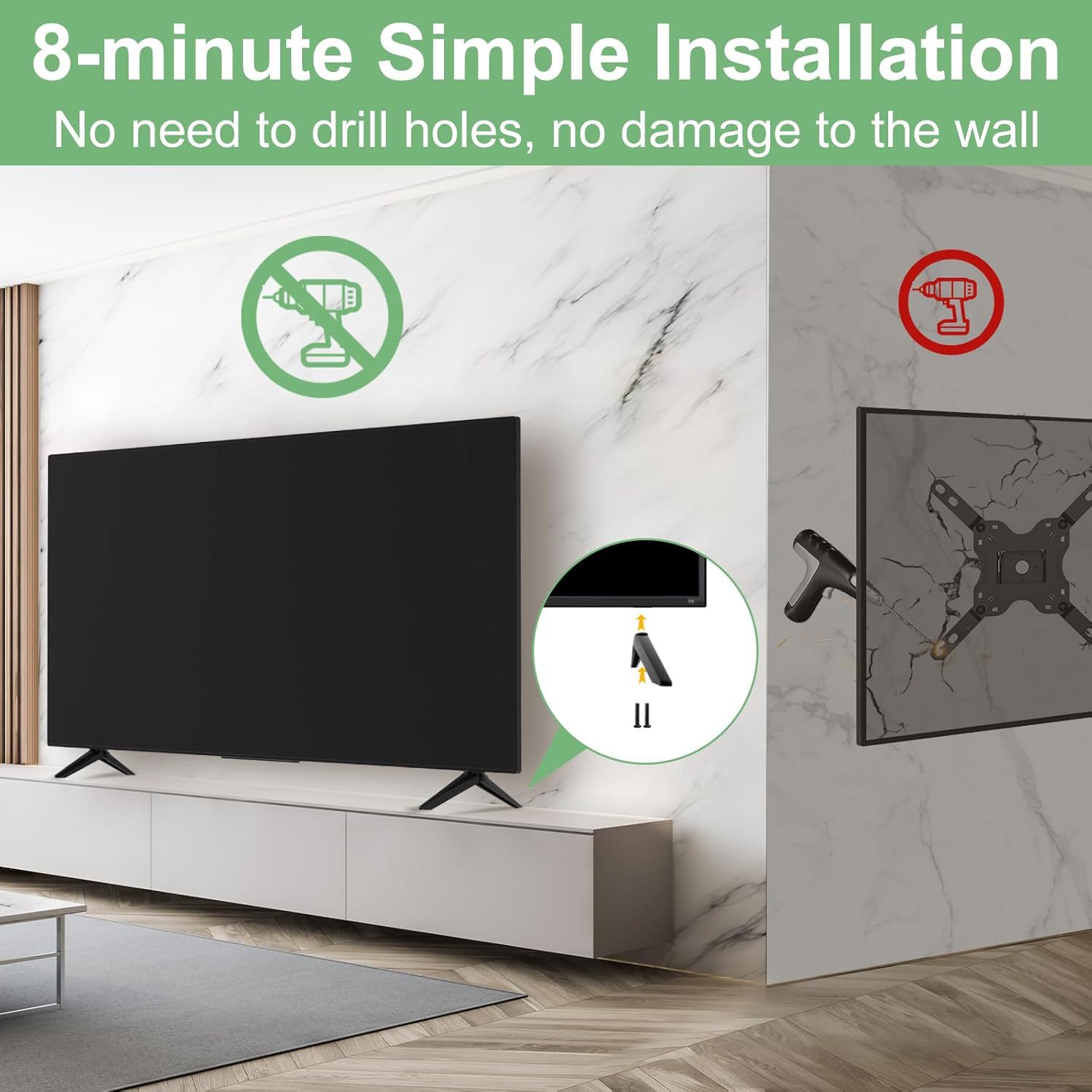 Tv Stand Legs for Rca Tv Replacement Stand Lcd Screen