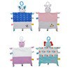 Baby ampoule can be imported color stitching doll rattle molars hanging buckle baby sleep toy factory outlet