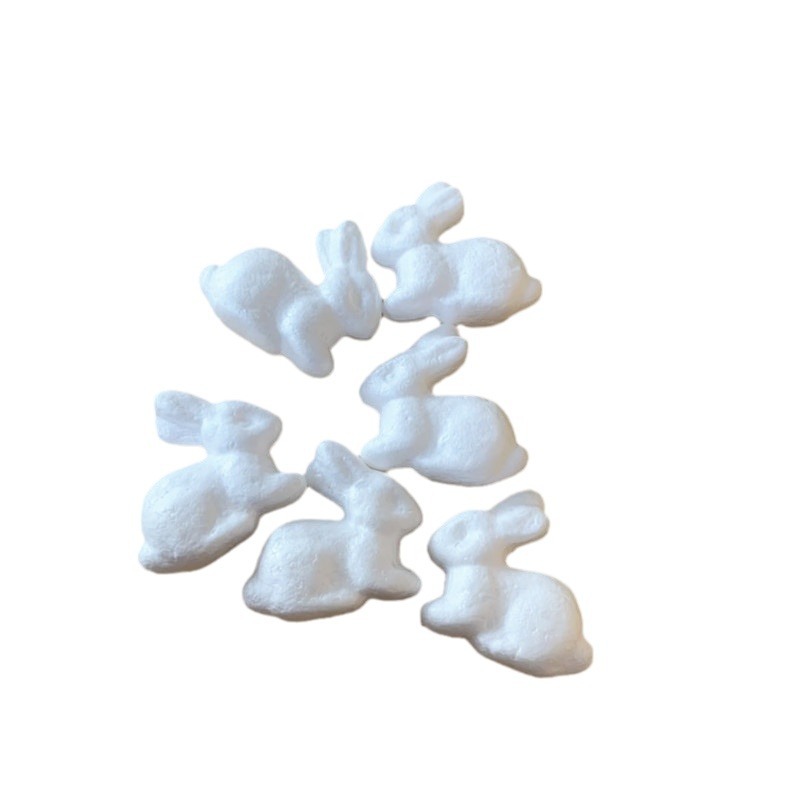 Factory Direct Foam ball preschool education handmade DIY Easter decoration rabbit paulilong foam small animal