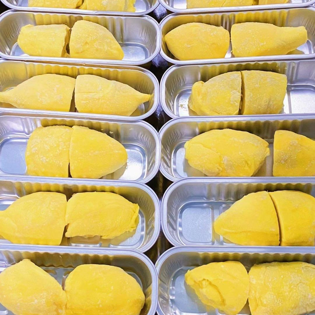 Roasted Durian Meat Boxed Frozen Seedless Golden Pillow Special Durian Pulp Semi-Finished Durian Meat Stall Group Purchase Preferred