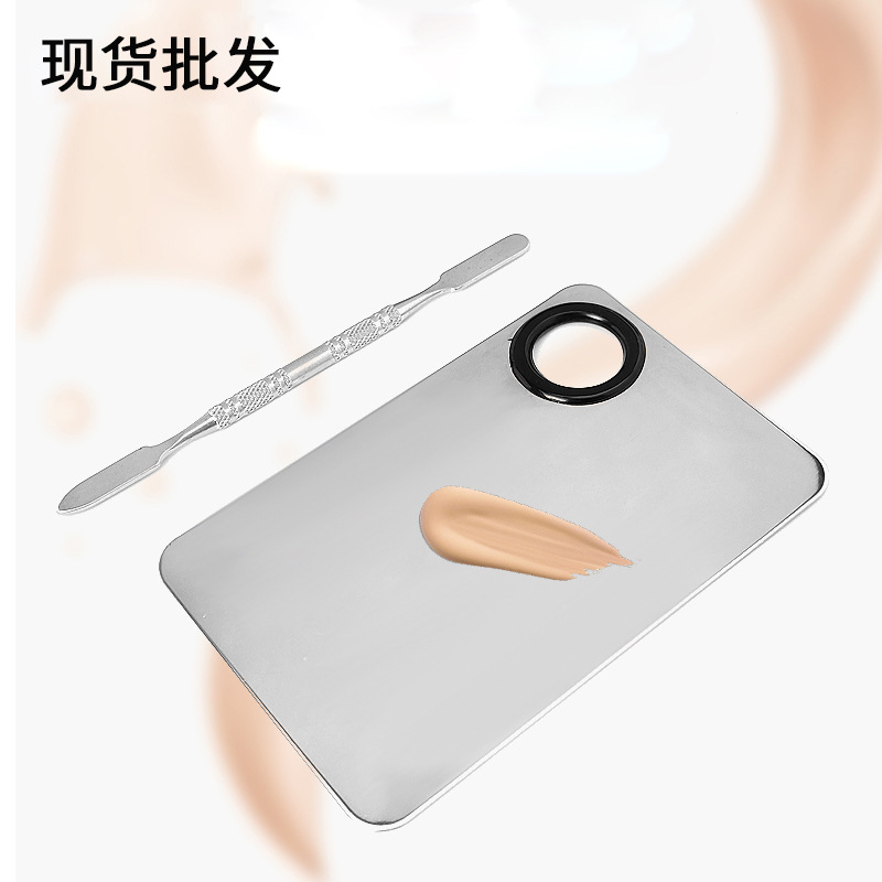 Готовая палитра для жидкого тонального крема, палитра для визажистов, палитра для смешивания