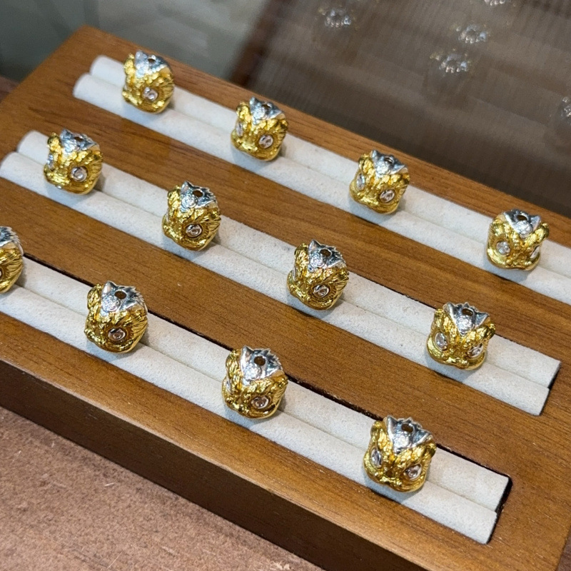 Аксессуары из чистой меди, браслет с пробуждением льва, сопутствующие аксессуары DIY709