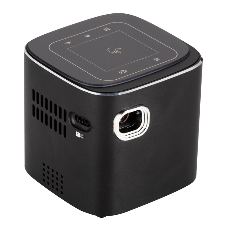 2021 New Mini Mini Portable HD Mobile Projector 1080p Smart Projector No Screen TV