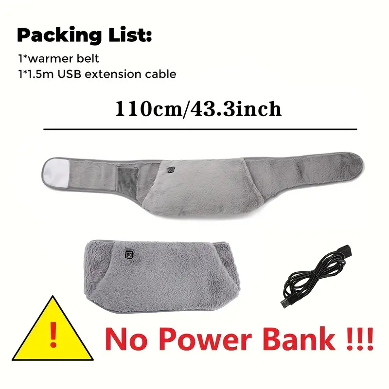 Wholesale electric heating warm palace belt can be three-speed temperature adjustment can be inserted to keep warm electric heating belly treasure aunt artifact