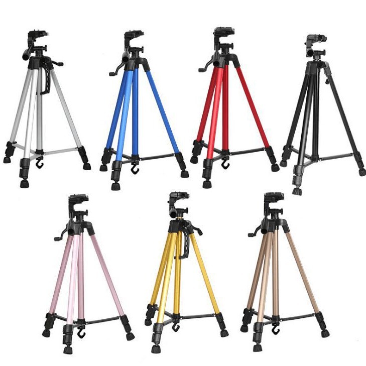 3366 Tripod 3520 Mobile Phone Live Streaming Stand Camera Tripod Outdoor Photography Dslr Tripod Three-Way Head