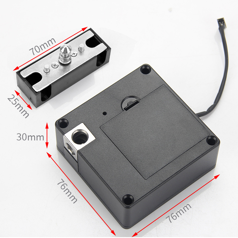 Modern Simple Non-opening Card-free NFC Drawer Cabinet Door Lock Invisible Concealed Bedside Table Shoe Cabinet Snack Cabinet Door Lock