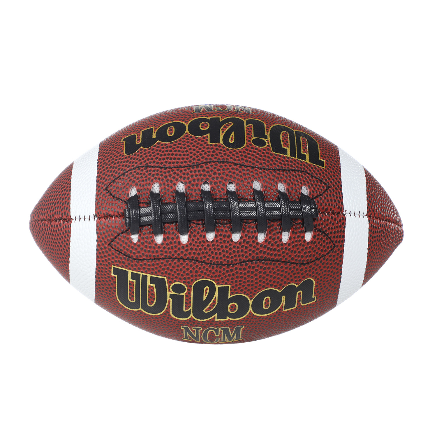 American football game training non-slip wear-resistant PU material children teenagers adult ball brown machine sewn ball
