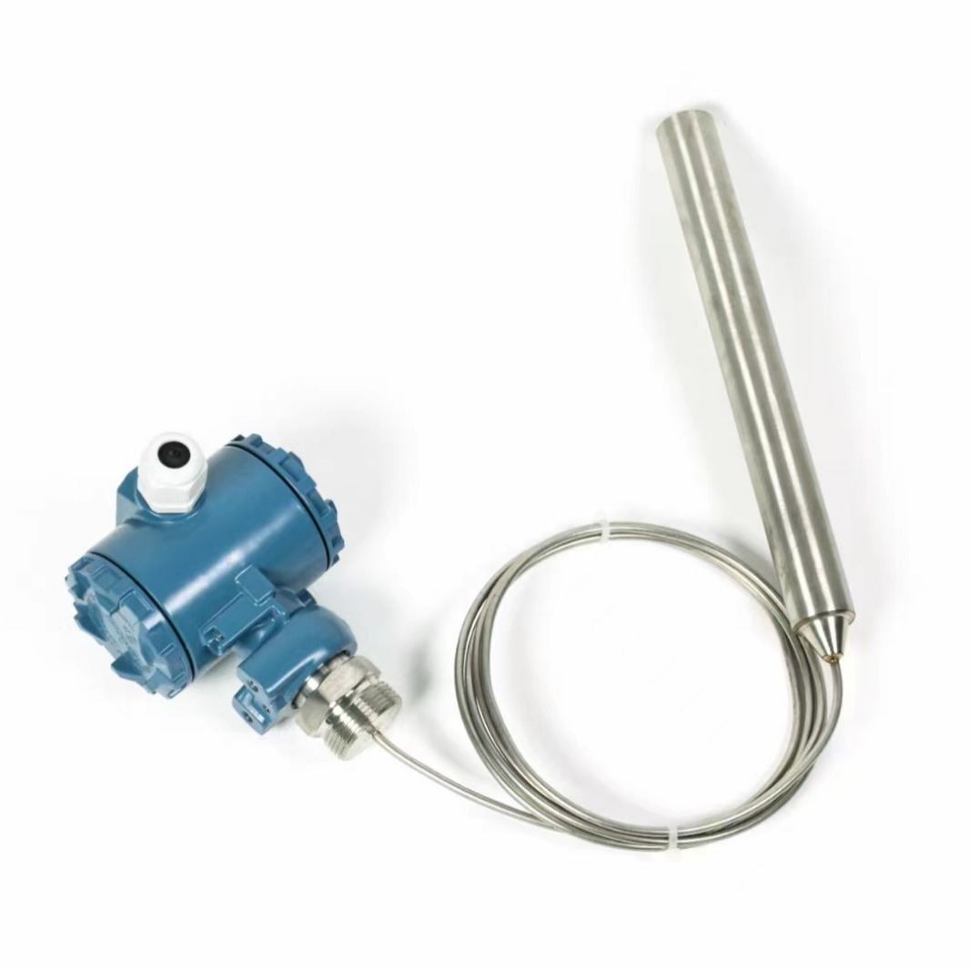 Liquid Level Transmitter Sensing Gas Collector High Temperature Resistant Boiling Water Stainless Steel Diesel Tank Immersion Water Level Meter 4-20Ma