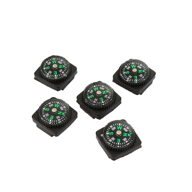 Leather cover compass wearable width less than 21mm strap webbing backpack strap outdoor directional off-road pointer