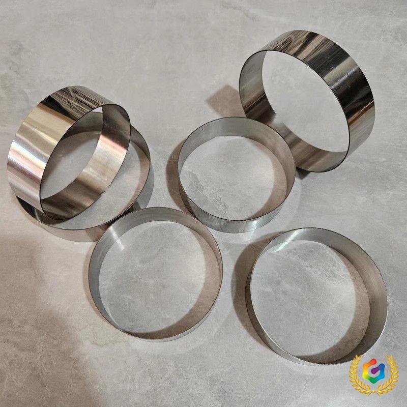 ✅ Stainless Steel Corn Tortilla Ring Pancake Pancake Rice Cake Rice Cake Omelette Multigrain Electric Pancake Pan White Cake Mold