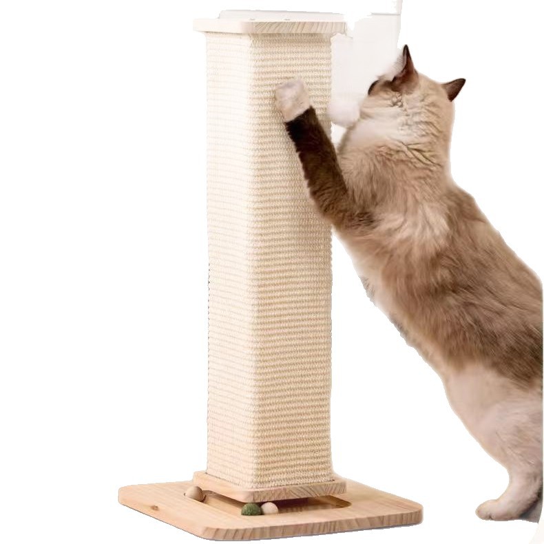 Large Cat Climbing Rack Cat Scratch Board Vertical Integrated Cat Rack Four Seasons Universal Sisal Cat Scratch Column Cat Nest Cat Supplies