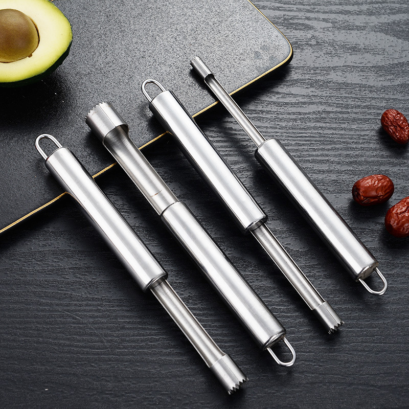 304 stainless steel fruit coring device red date apple core removal core removal seed removal Pulp Pulp separation kitchen tool