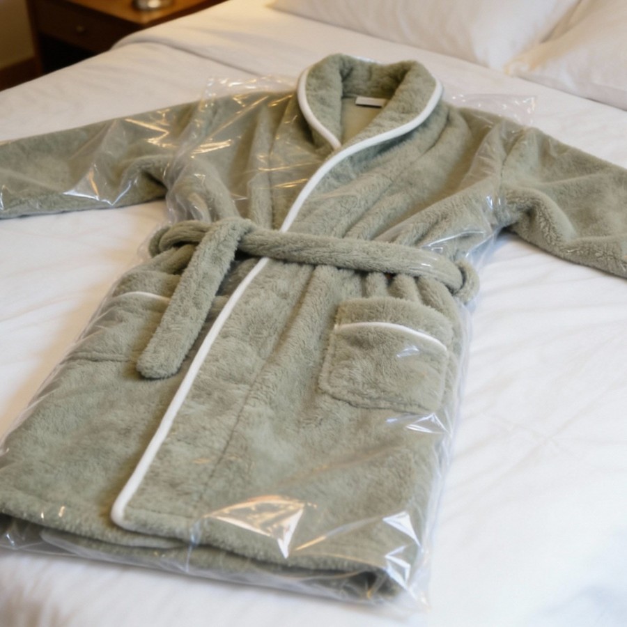Autumn and Winter Bathrobes and Pajamas, Absorbent, Quick-Drying, Extra-Long, Wholesale Flannel, Export Customization