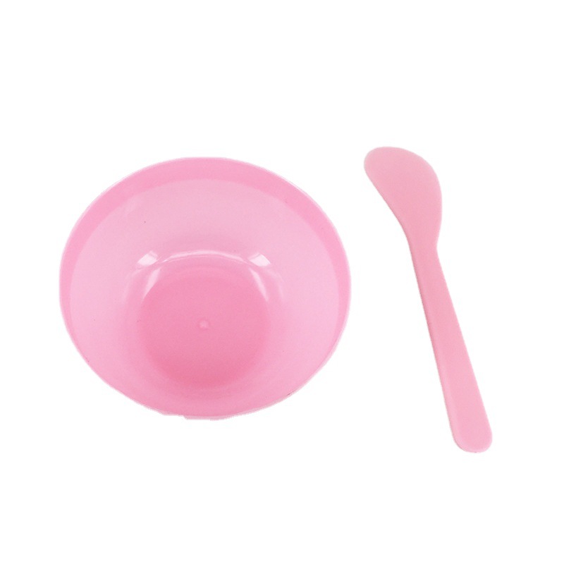 Transparent Mask Bowl Set Plastic Mask Stick Mask Bowl DIY Beauty Makeup Mask Tool Stirring Stick