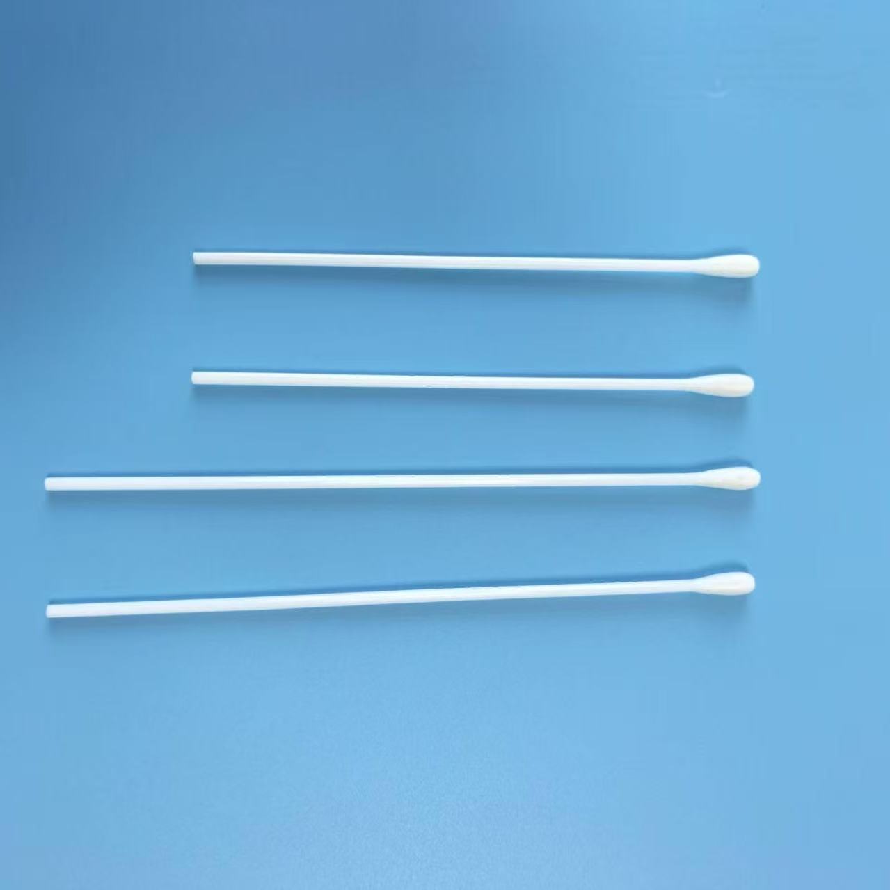 Sanhu Medical Disposable Swabs Class Ii Sterile Fiber Swabs Individually Packaged Throat Swabs Saliva Sampling