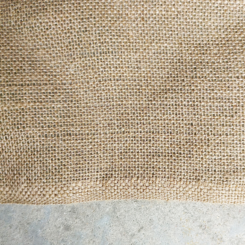 Manufacturer Wholesale Handbag Jute Fabric High-Density Can Be Used to Wrap Tree Roots Widened Burlap Fabric Jute Raw Fabric Coarse Linen Fabric