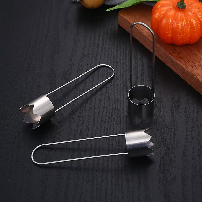 Stainless Steel Fruit Core Extractor Apple Pear Fruit Divider Household Hole Digger Fruit Core Extraction Gadget Wholesale