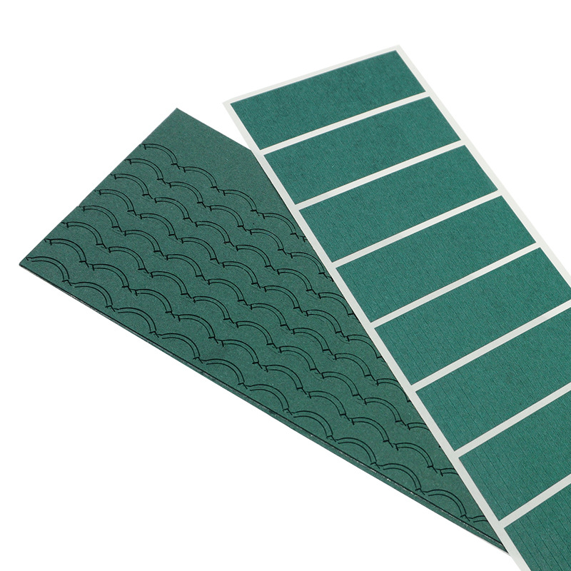 18650 Lithium Battery Highland Barley Paper Gasket Flame Retardant High Temperature Resistant Insulating Sheet Single-Sided Adhesive Die-Cut Highland Barley Paper Customization